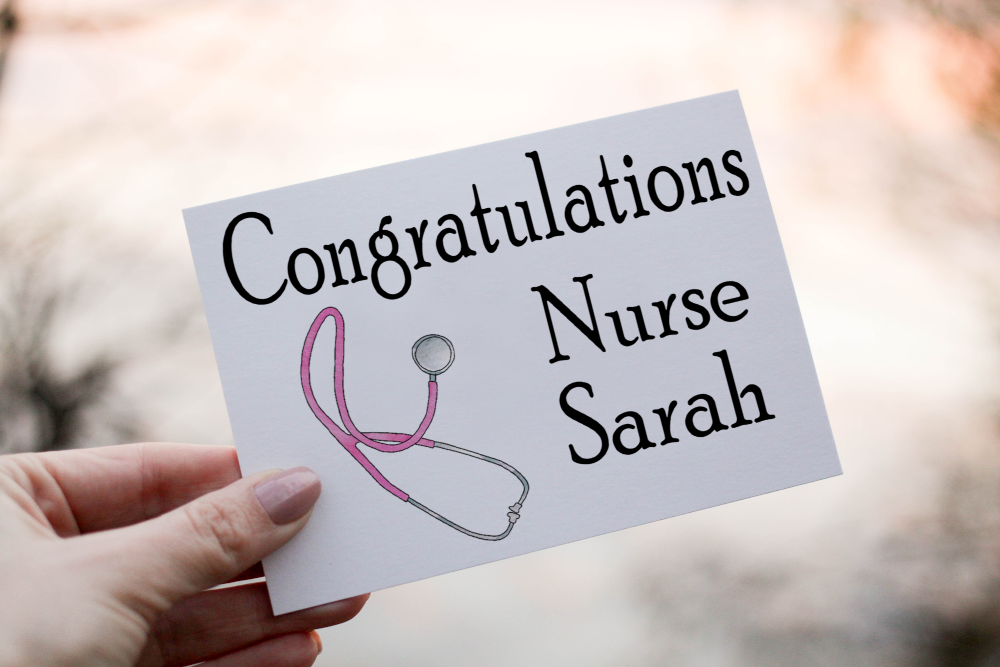 Congratulations Nurse Graduation Card, Your Graduating Card - Click Image to Close